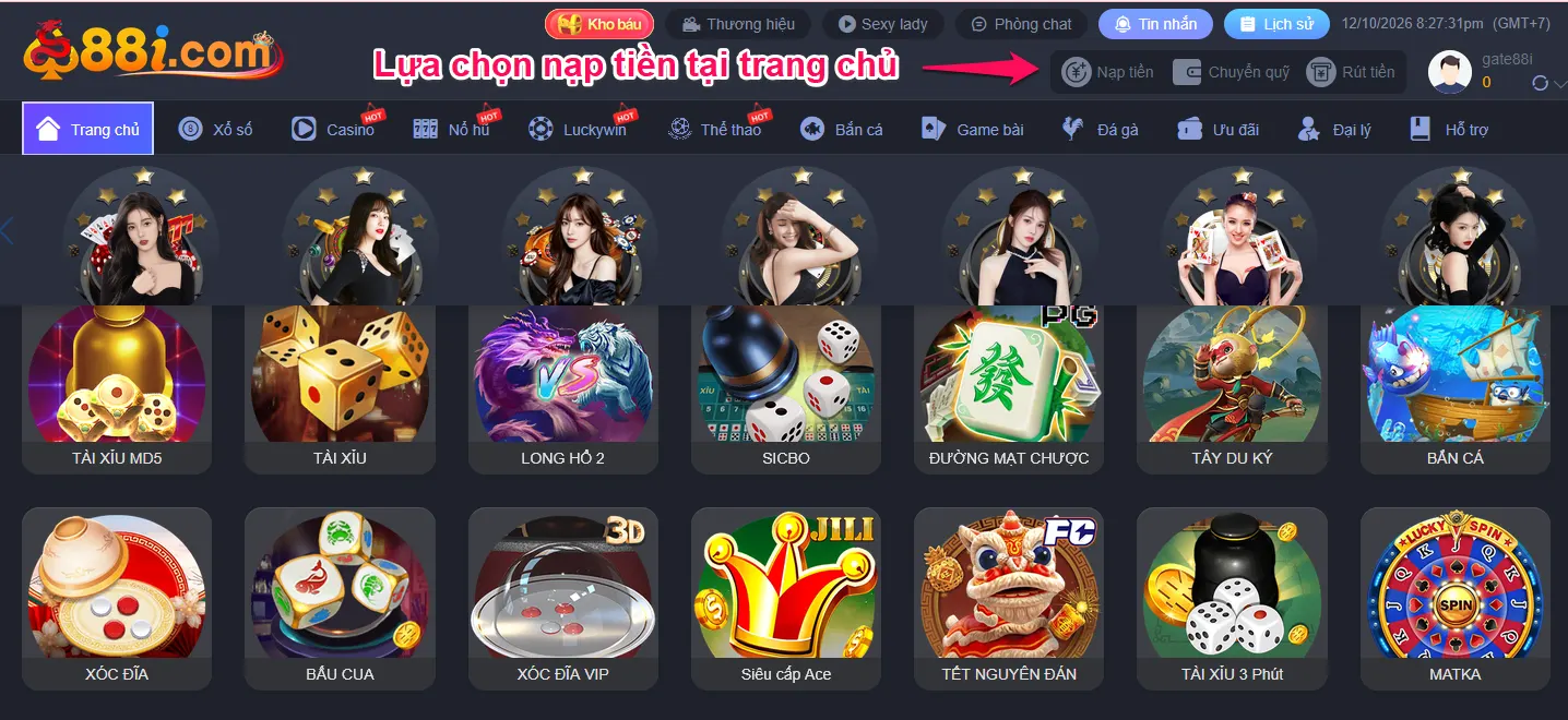 Nạp tiền 88i: Các phương thức nhanh chóng và thuận tiện nhất - 88i GATE - SPIN941.WORK