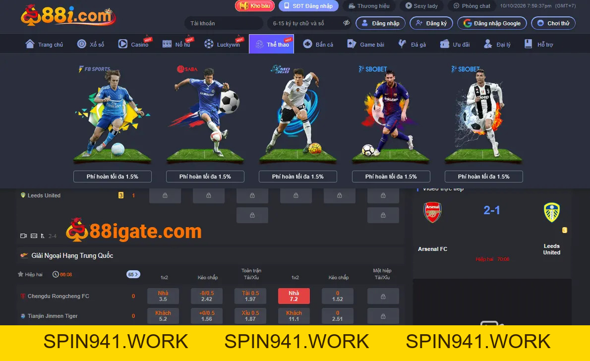 88i GATE | Link vào 88i.com chính thức | ĐK - Tải app +100k - SPIN941.WORK